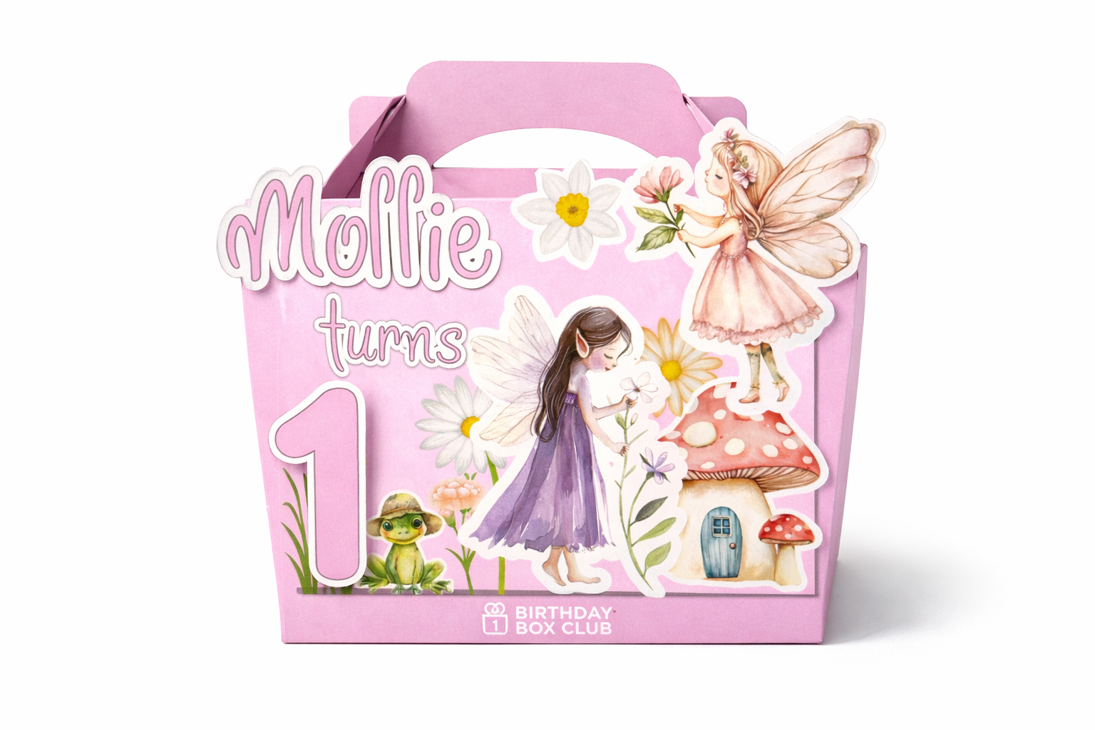 Pink Fairy Birthday Party Box